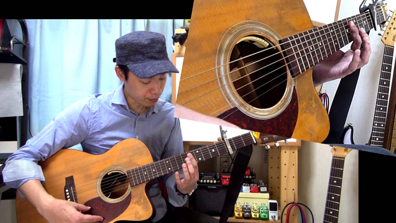 【秦基博】ひまわりの約束をソロギターで弾こう