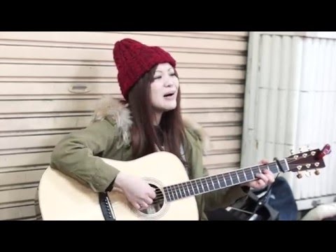 【冨田麗香】365日の紙飛行機 AKB48カバー ストリート弾き語り