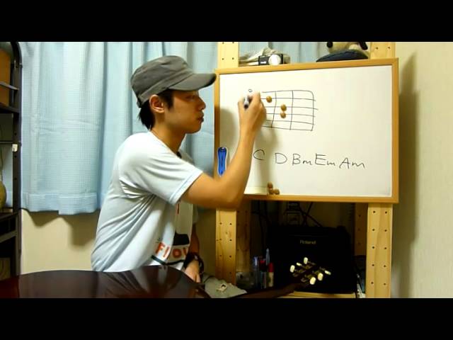 ギターレッスン【はじめてのアコギ2/4】主要コードを練習しよう