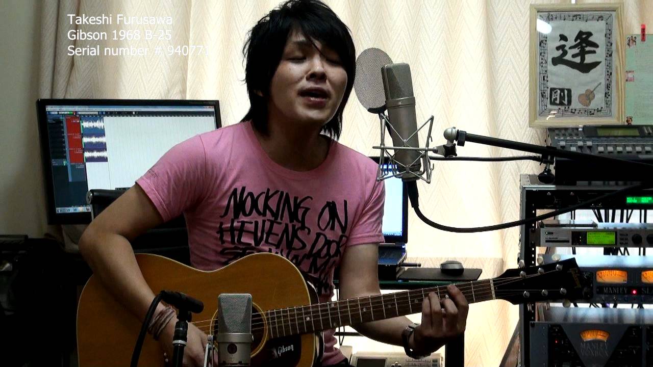 古澤剛 Help! The Beatles  1968 ギブソン B-25