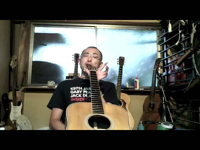 アコギの弦高調整とネック調整のやり方