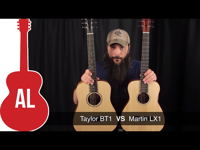 Martin LX1 vs Baby Taylor ミニギター比較