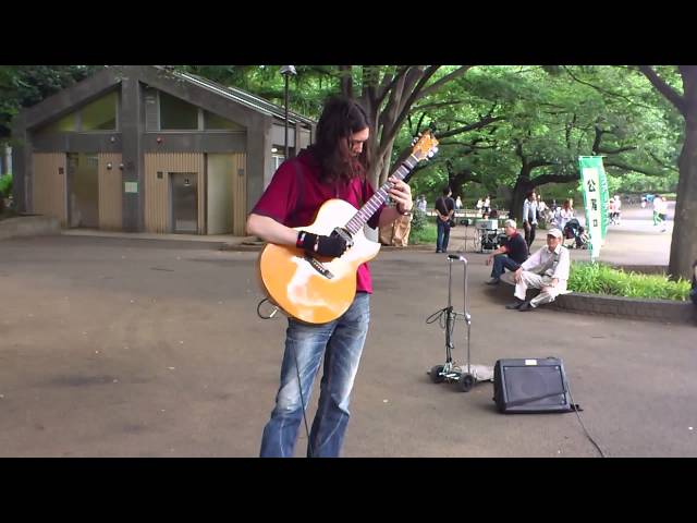 もののけ姫カバー 上野路上ライブ