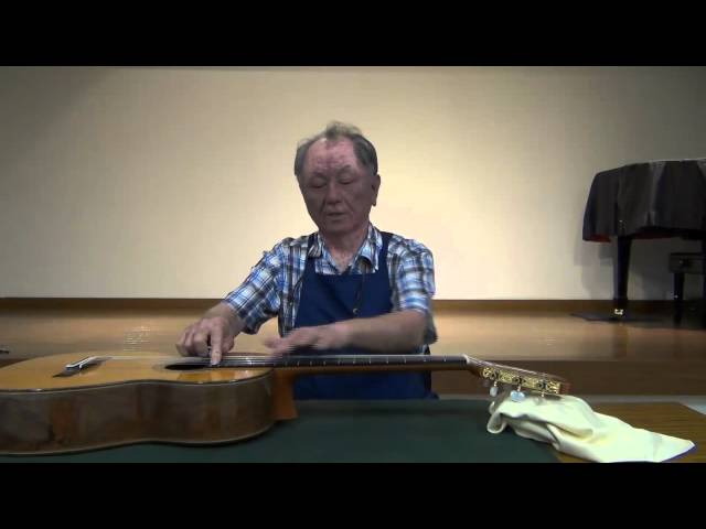 ネックの反りを見る方法